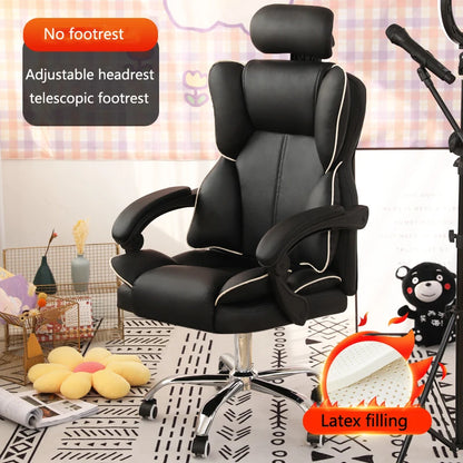 Neuer Gaming-Stuhl mit Fußstütze, zum Anheben des Spiels, hochwertiger ergonomischer Stuhl, Wohnmöbel, Büro-Computerstuhl, Gamer-Stuhl