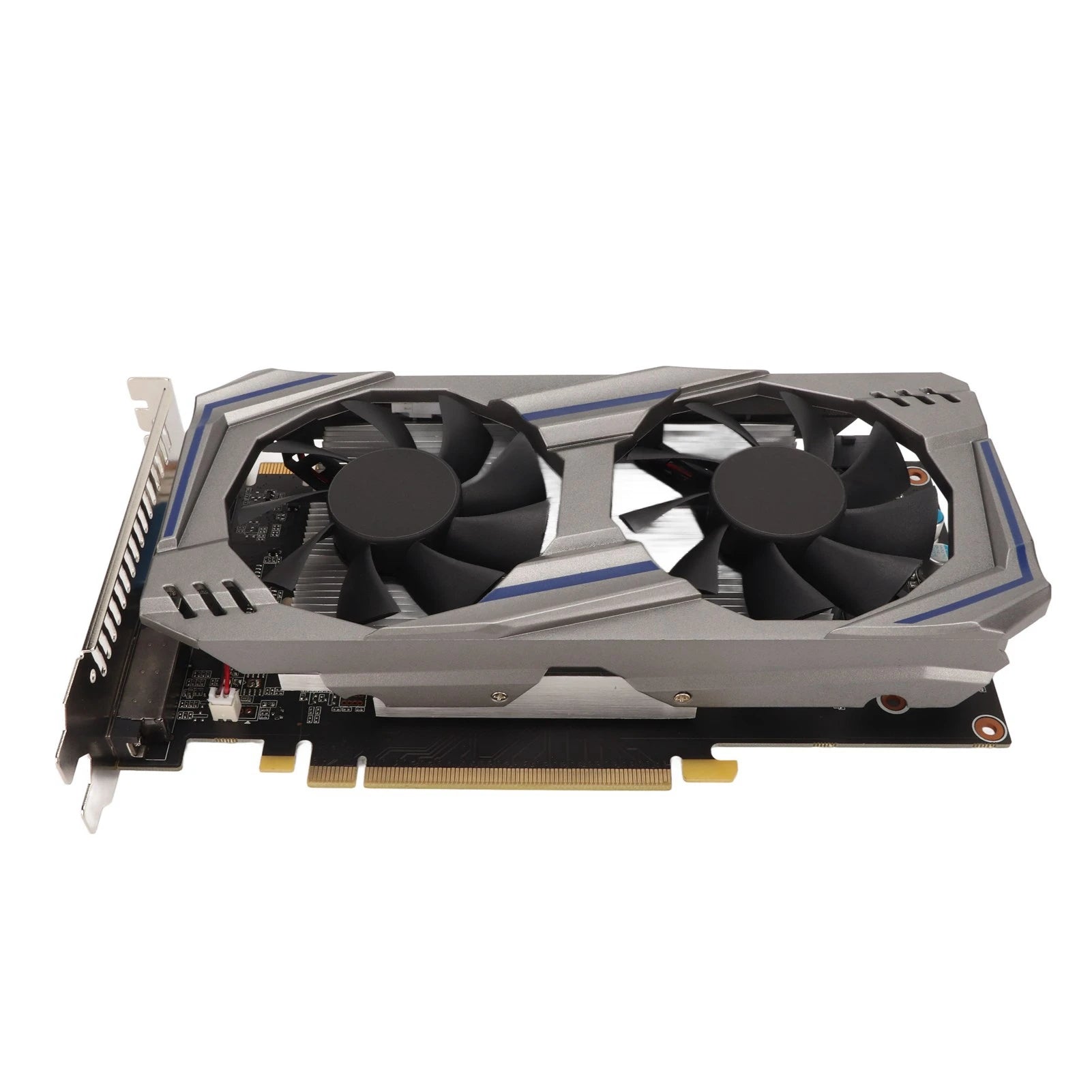 Graphics Card 128BIT GDDR5 PCI Express2.0 Double Fan Desktop PC Computer Discrete Gaming Graphics Card Double Fan Graphics Card.