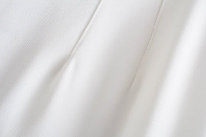 TRAFZA Frauen Elegante Feste Bleistift Hosen Hohe Taille Hose Für Frauen Casual Streetwear Frau Hosen Büro Tragen Chic Hose.