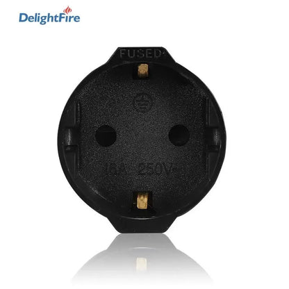 Europäischer EU-zu-UK-Steckeradapter, Standard Euro, 250 V, EU-Stecker auf UK-Steckdose, Netzteil, Steckdose.