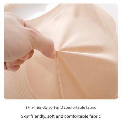 Fashionable plus size lingerie for women thin comfortable breathable seamless no steel ring bra gathered anti sagging sleep bra.