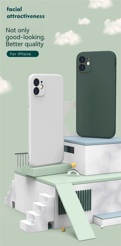 Liquid Silicone Case For iphone 17 Pro Max For iphone 17 17 Pro 17 Pro Max Cover TPU Shockproof Protective Cover iphone 17 Air.