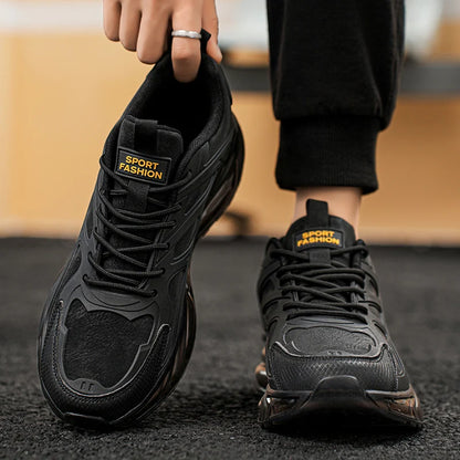 YRZL Herren-Turnschuhe, lässig, Sport, atmungsaktiv, Laufschuhe, bequemes Gehen, leichter Mesh-Schuh, Outdoor, rutschfest, Tennis-Mann