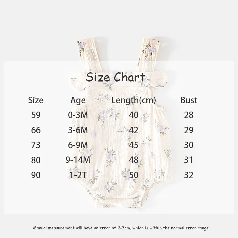 Sommer Baby Hosenträger Body Kleinkind Mädchen Süße Blumen Overall Infant Dünne Cartoon Tier Ein Stück.