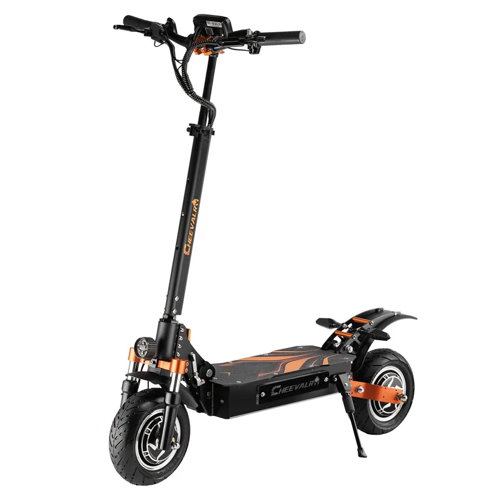 Cheevalry S10 Electric Scooter 2*1600W Motor 52V 33AH Battery Electric Scooter 10 Inch Tires City Commuter Electric Scooter