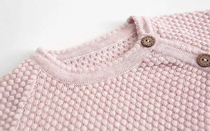 Baby Kleidung Sets Ensembles Baumwolle Frühling Neugeborenen Jungen Mädchen Kleinkind Kleidung Tops Und Hosen Gestrickte Pullover Baby Pyjamas Sets.