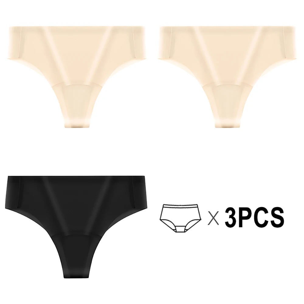 1/3Pcs Anti Camel Toe Panties Cameltoe Proof Underwear Camel Toe Concealer Thongs Seamless Panties Under Leggings.