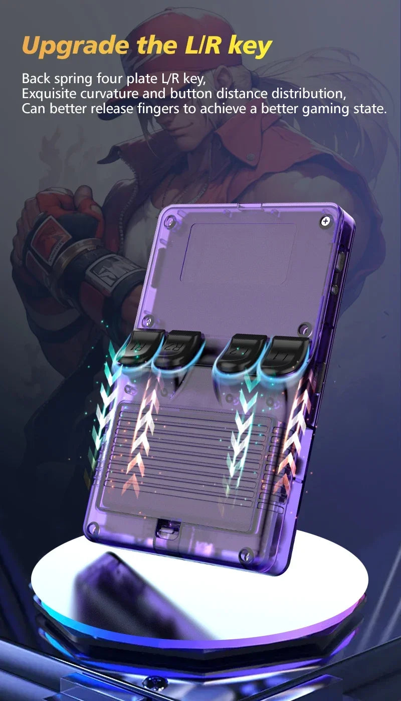 TOP Sale 4"IPS Big Screen R36S Plus Retro Handheld Game Console Linux 64-bit System RK3326 Portable Pocket ARKOS 2.0 R36SPLUS.