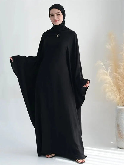 Ramadan Eid Baumwolle Leinen Khimar Abaya Set Dubai Muslim Sets Hijab Kleid Kaftan Abayas Kaftan Marocain Femme Vestidos Para Mujer