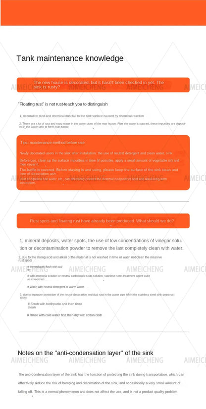 Original-Finish, spülmaschinenkompatibles SUS304-Edelstahl-Küchenspüle mit großer Einzelschüssel und Unterbau