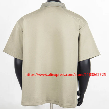 2025 MARTINE ROSE Zip Up Cardigan High Quality Splicing Design Real Photo Autumn Winter Ribbed Collar Martine Rose Jacket Coat