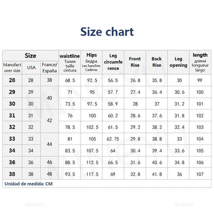 OUSSYU Brand New Spring Summer Men's Casual Pants Slim Pant Straight Thin Trousers Male Fashion Stretch Khaki Jogging 28-38.