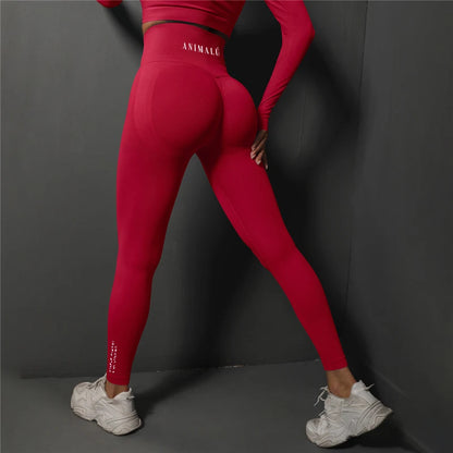 2025 ANIMALU Seamless Leggings Women Gym Yoga Pants Women's High Waist Legging Fitness Workout Tights Running Pants