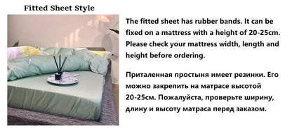 Soft Silky Skin Friendl natural Eucalyptus Fiber Lyocell Bedding Set Forest Plants Leopard Duvet Cover Set Bed Sheet Pillowcases.