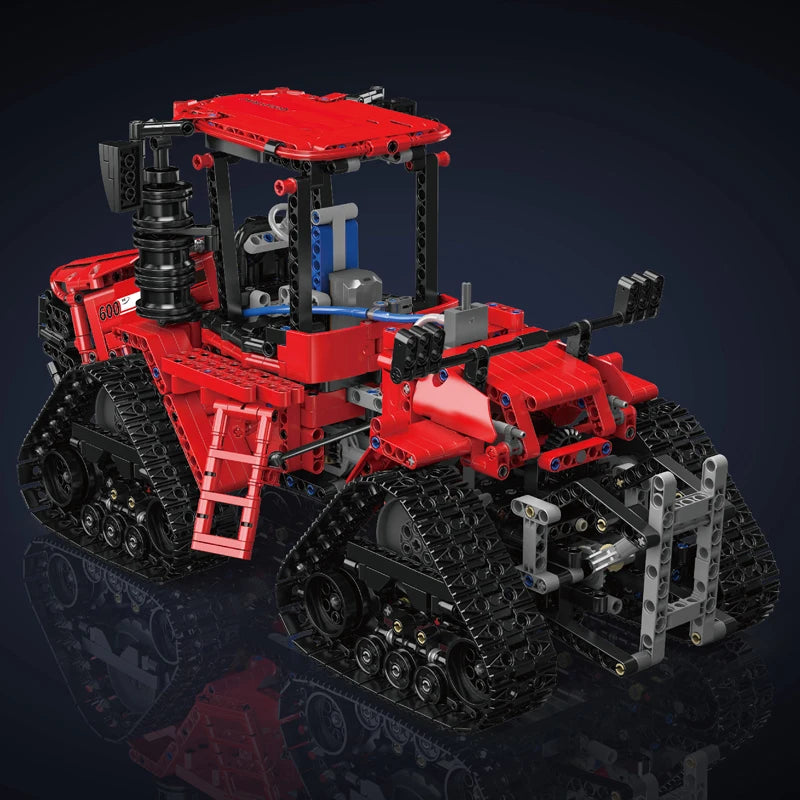 Mould King 18020 Technical Car Toys MOC-35270 APP&RC Pneumatic Crawler Tractor Building Block Brick Set Kids Christmas Gift.