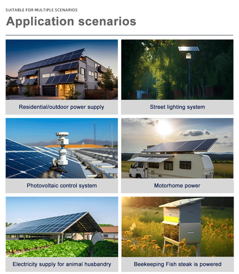 FCHAO sine wave inverter WiFi APP remote control solar photovoltaic hybrid 24V48V off-grid MPPT high power 6.2KW energy-saving.