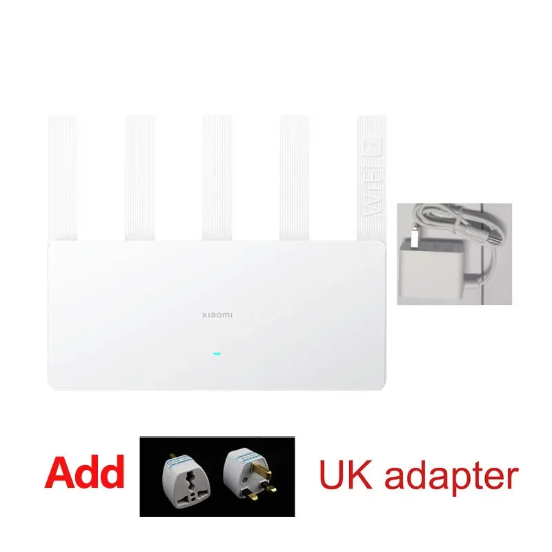 Xiaomi Router BE5000 2.5G Wifi 7 Wiress Router Mesh Group 2.4GHz 5GHz MLO Dual Band Works with Xiaomi mijia mihome App Network