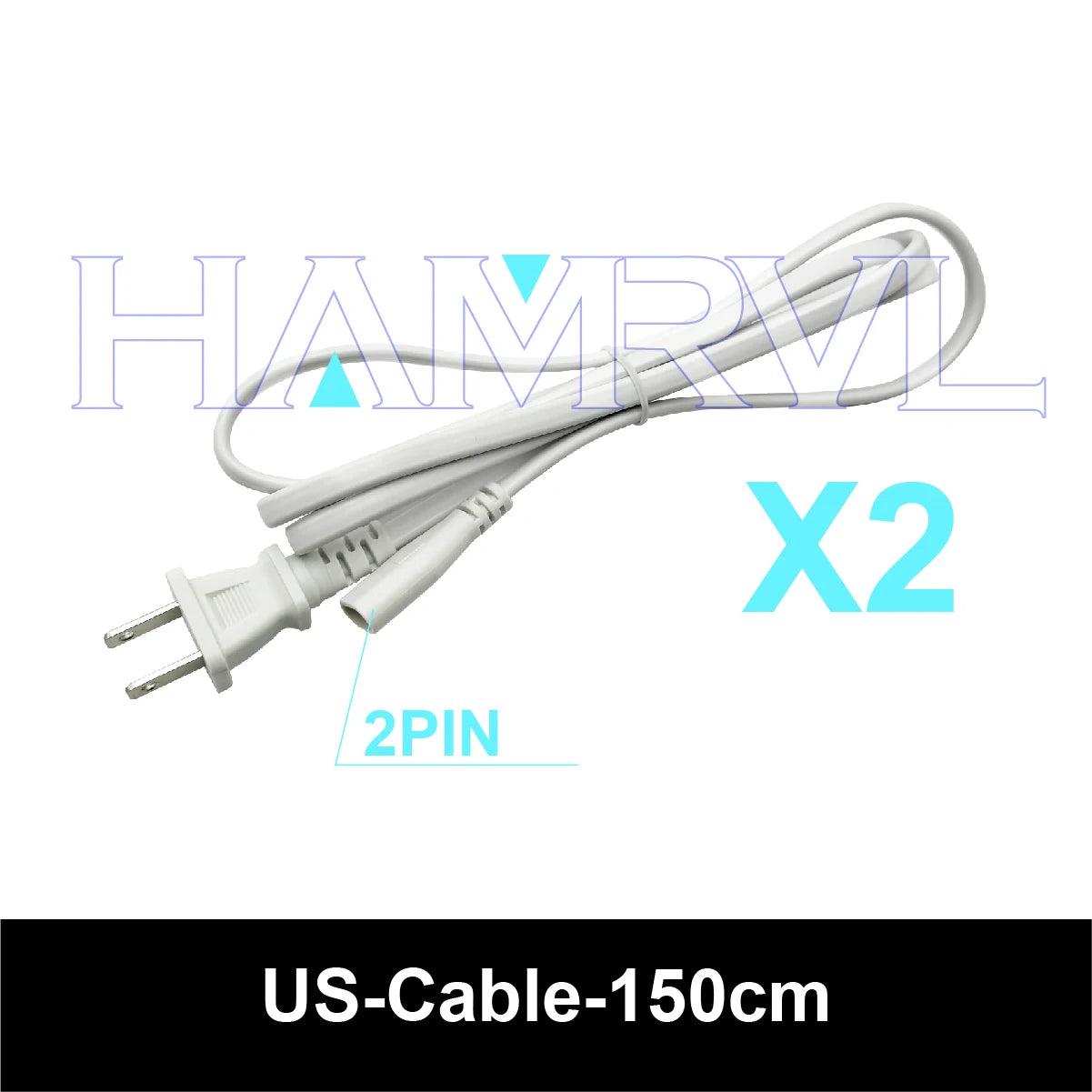 Hexagon Light Adjustable Suspension Rope and Splicing Connector All Copper 2Pin V/Y/L/T/I Cable LED Tube Lamp for Garage Ceiling