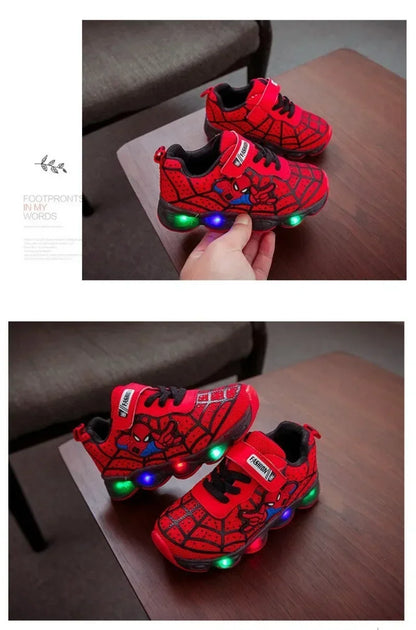 Autumn children's shoes, children's luminous shoes, men's and women's running shoes, baby flashing shoes, LED lights, sneakers.