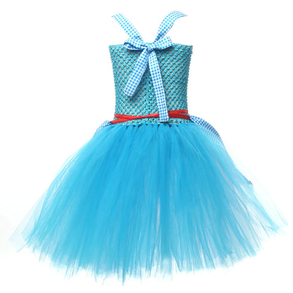 Kinder Mädchen Halloween Kostüm Zauberer von Oz Vogelscheuche Zinn Mann Löwe Hexe Prinzessin Tutu Kleid Rollenspiel Party Bühne Kleid Outfit