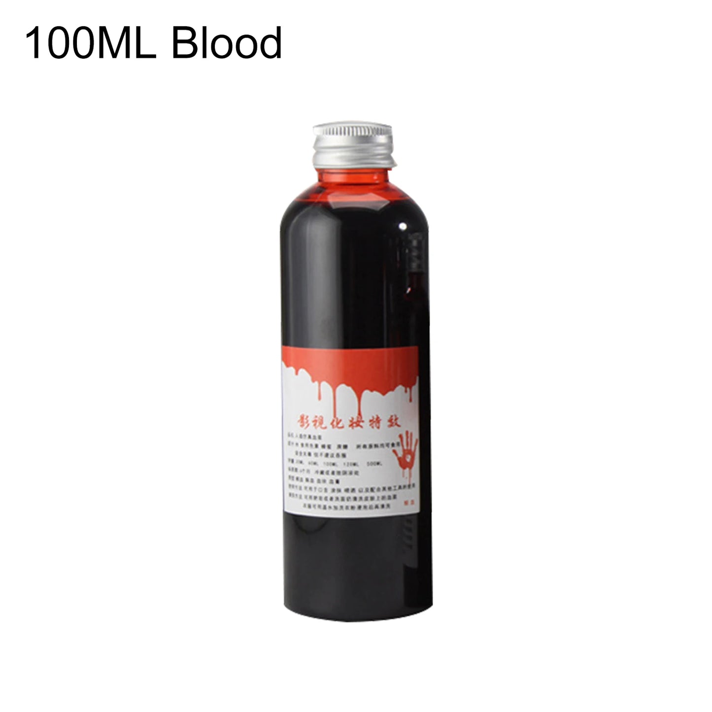 30/120/ml gefälschte Abstrich Blut Flüssigkeit Flasche Bühne Streich Theater Vampire lustige Horror Festival Party DIY Cosplay Requisiten