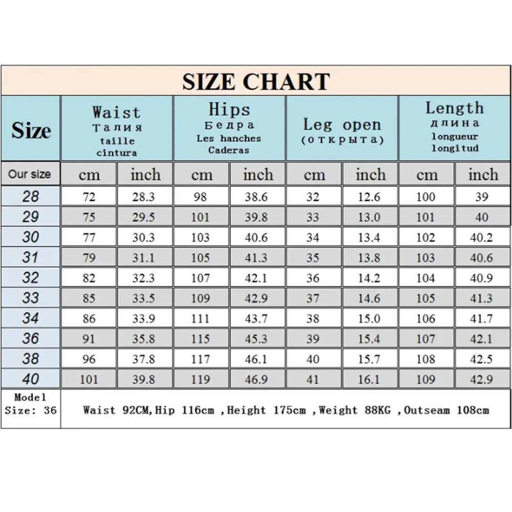 Brand Jeans 2025 Summer Business Jeans Men Light Blue Casual Straight Stretch Fashion Classic Work Denim Trousers Male Clothing.