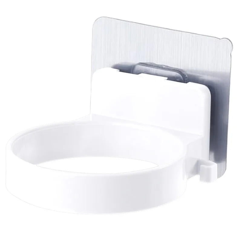 Neue Spirale Wand Montiert Haartrockner Lagerung Organizer Rack Halter Aufhänger Verwendung Im Badezimmer Salon Stylist Werkzeug Trockner Organisieren