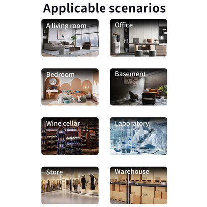 3.2L Household Dehumidifier Moisture Absorbent Desktop Air Dryer Drying Machine Electric Absorber Bedroom Kitchen LED Display.