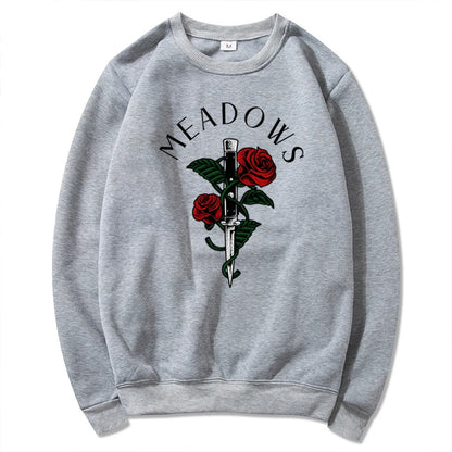 Zade Meadows Sweatshirt Run Little Mouse Hoodie Haunting Adeline Sweater Retro Dark Romance Jumper Unisex Book Lover Sweatshirts.