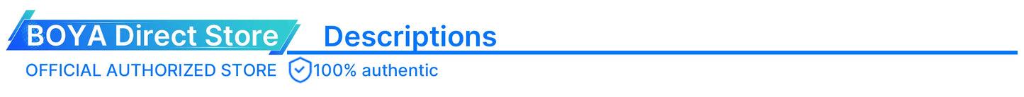 BOYA BOYALINK 2 Wireless Lavalier Microphone for iPhone Android DSLR Cameras Smartphone Gaming Youtube Video Recording Streaming.