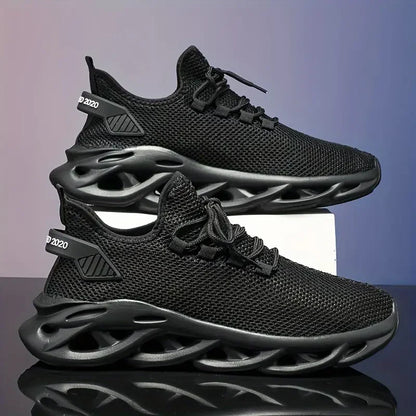Männer Casual Sport Schuhe Atmungsaktive Leichte Turnschuhe Outdoor Mesh Schwarz Laufschuhe Athletisch Jogging Tenis Wanderschuhe