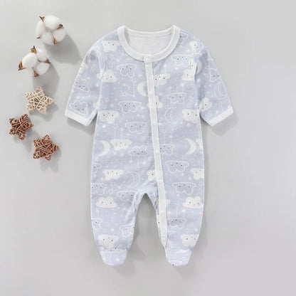 Neugeborenen Baby Kleidung Neue Herbst Winter Baby Body Sommer Mädchen Strampler Weiche Jungen Overall kinder Kleidung 0 bis 9 monate