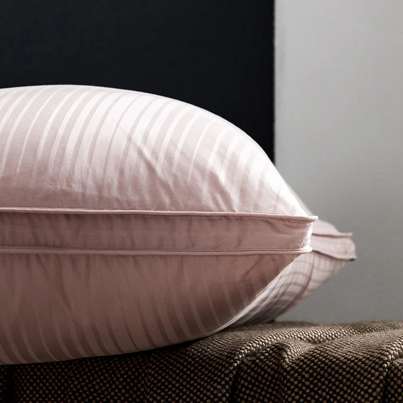 100% Goose Down Pillows Neck Pillows for Sleeping Bed Pillow 100% Cotton Cover with Goose Donw 1pc Hotel Collection Soft Comfort