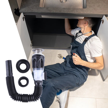 Universal Waschbecken Abflussrohr Set Versenkbare Deodorant Kanalisation Entwässerung Wasser Schlauch Waschbecken Abtropffläche Badezimmer Küche Zubehör