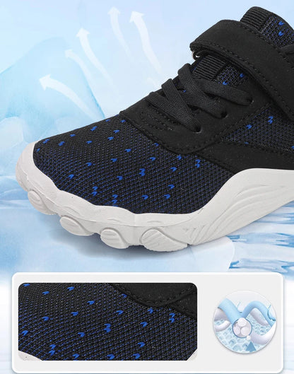 Kids Barefoot Shoes Boys Girls Sneakers Aqua Shoes Naturally Splay Shoes Wide Toe Water Quick Dry Beach Shoes Sports Swimming.