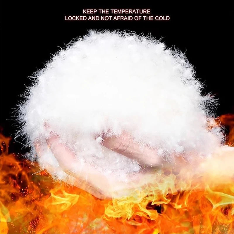 Winter Down Pants Men 90% White Duck Down Padded Warm Pants Snow Outdoor Waterproof Windproof Straight Thermal Puffer Trousers.