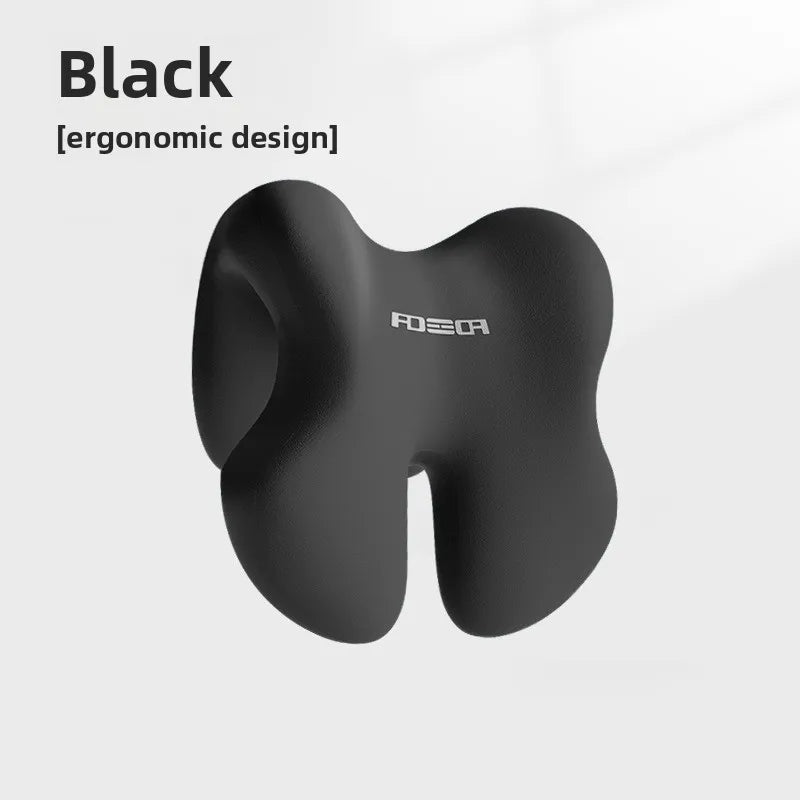 Memory Foam Office Chair Head Support Pillow for Computer Chairs Adjustable Headrest Nap Pillow for Sleeping & Working Removable.