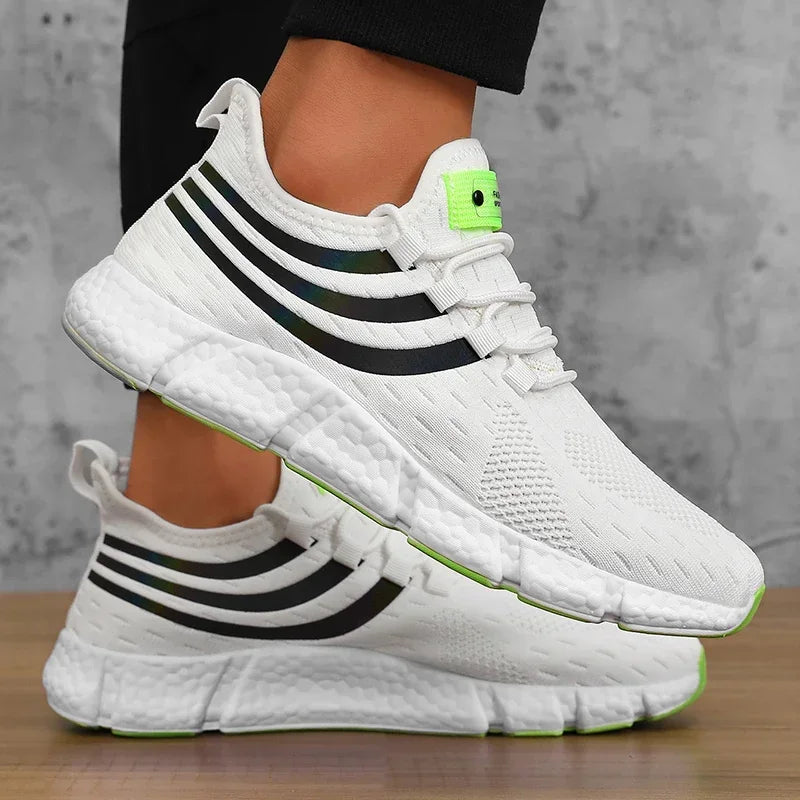 Men’s Sneakers Comfortable Breathable Platform Shoes Summer Man Running Shoes Breathable Comfortable Fashion Walking Sneakers.