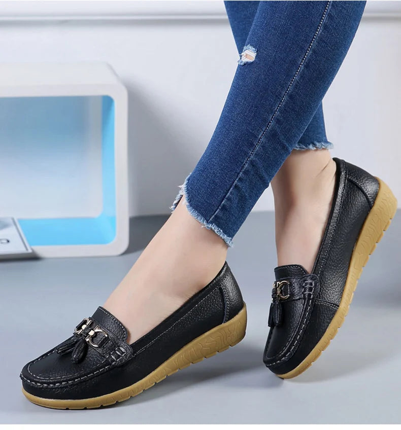 Women Shoes Slip On Loafers For Ballet Flats Women Moccasins Casual Sneakers Zapatos Mujer Flat Shoes For Women Casual Shoes.