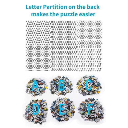 1000 Pieces World Landmarks Map Jigsaw Puzzles for Adults Home Decor Games Family Fun Floor Puzzles Educational Toys for Kids.