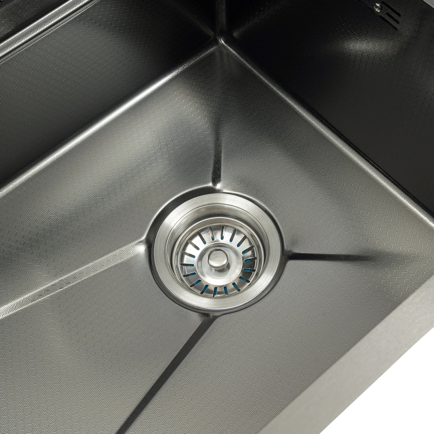 Edelstahl Rechteckige 68*45*21 cm Küche Waschbecken Große Single Slot Wasserhahn Set Seifenspender Tasse Waschmaschine