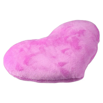 PP cotton Soft Pillow Comfortable Heart Plush Pillow Red Color Pink Color Stuffed Pillow Heart Shape Home Decorative.