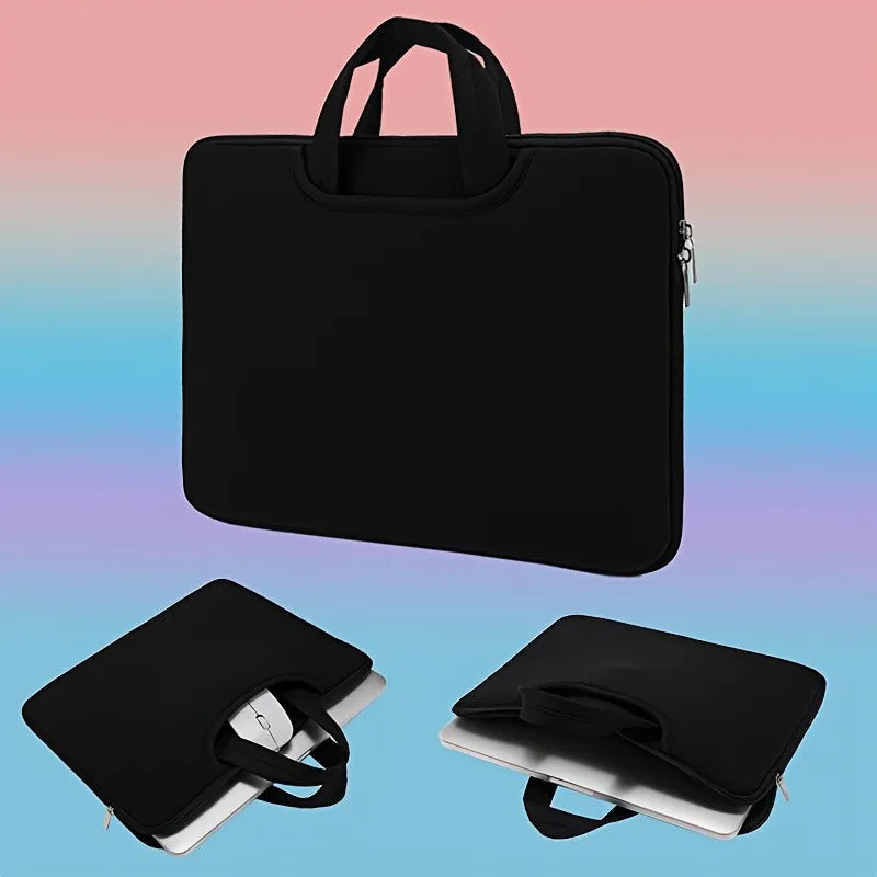 13/14/15/15.6Inch Laptop Handbag Computer Bag Front Pocket Can Hold Power, Mouse, Large Space Computer Handbag.