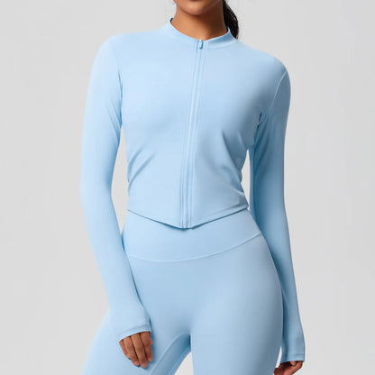 Yoga Suit Gym Sports Set Women Quick-Drying Fitness Set Female Tracksuit Running Workout Long Sleeve Sports Shirt Sportswear