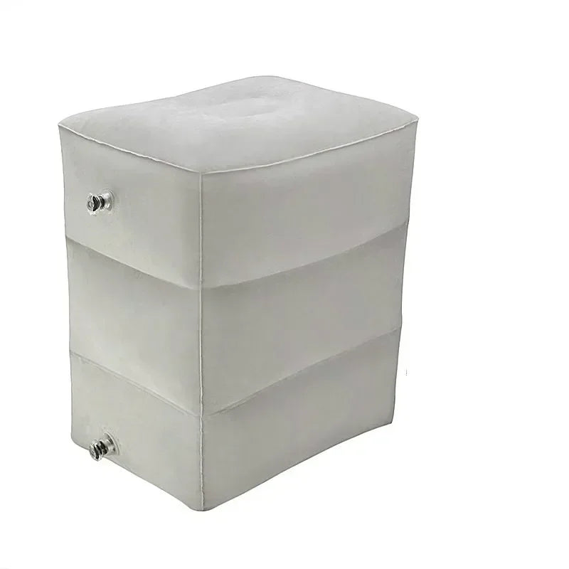 Flight Sleeping Footrest Rest Pillow On Airplane Car Bus Adjustable Kids Inflatable Travel Sleep Resting Pillows   WJ529.