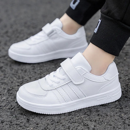 Boy Kids Sneakers White Shoes for Girls Sport Tenis Casual Children School Walking Running Shoes Non Slip Size 28-39.
