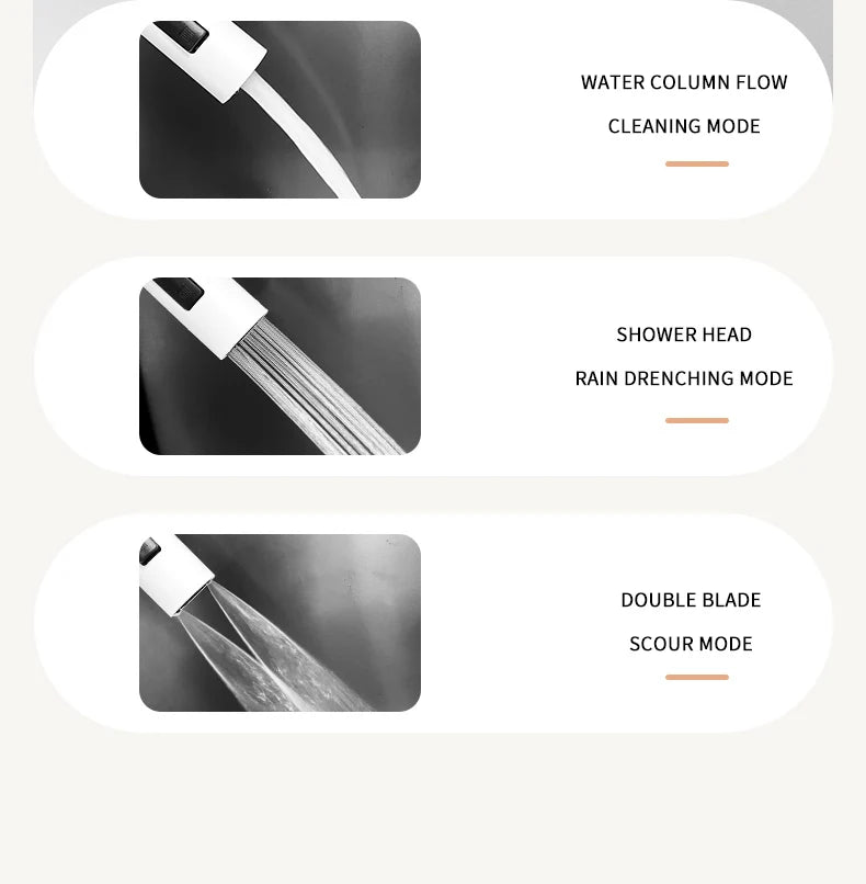 White Stainless Steel Kitchen Sink with Digital Display Multifunction Waterfall Faucet large Wash Basin for Kitchen Accessories