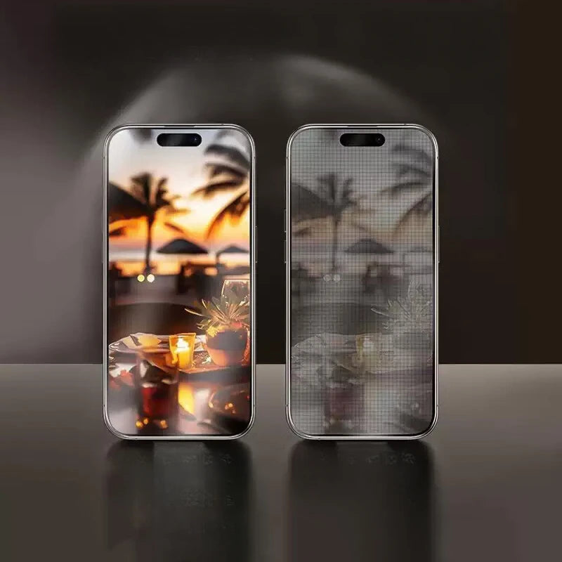 For Apple Iphone 16 Pro Max Plus Matte Frosted Anti Spy Tempered Glass Screen Protector for Iphone16 Anti Glare Protective Film.