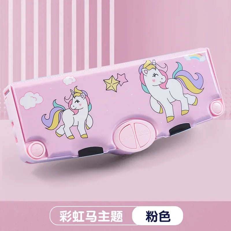 Astronaut multifunktion ale Büro Briefpapier Box Grundschule Schüler große Kapazität Feder mäppchen Cartoon Geschenk 6-teiliges Set.