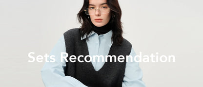 FSLE 【Premium-Serie】Herbst-Urlaub, lockeres Set, Oberteil, Hose für Damen, 2025, Neuankömmling, V-Ausschnitt, schickes, elegantes zweiteiliges Set, altes Geld